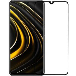 Tactical Glass Shield 5D sklo pre POCO M3 Black 8596311139925