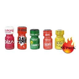 Poppers Pack - 5x Mixed