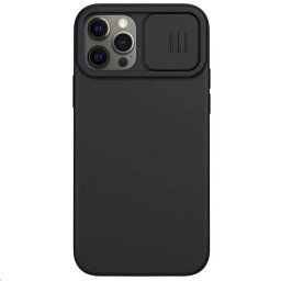 Púzdro Nillkin CamShield Silky iPhone 12/12 Pro čierne