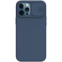 Púzdro Nillkin CamShield Silky Silikonové iPhone 12 Pro Max Blue