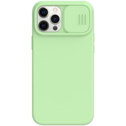 Púzdro Nillkin CamShield Silky Silikonové iPhone 12 Pro Max Matcha zelené
