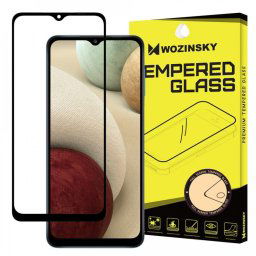 Wozinsky 5D Tvrdené sklo pre Samsung Galaxy A12, čierne
