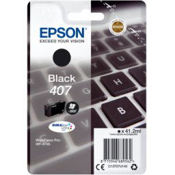 Cartridge Epson 407, C13T07U140 - originálny (Čierna)