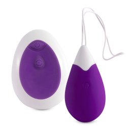 INTENSE JAN - VIBRATING EGG REMOTE DEEP PURPLE