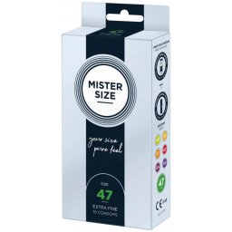 MISTER SIZE XS 47mm 10ks (AKCIA)