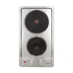 Klarstein Appetito Domino elektrická varná doska 2 platne 3000 W nehrdzavejúca oceľ