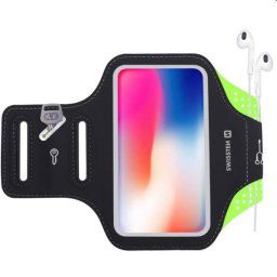 Športové puzdro Swissten Armband 6", čierna 32903200