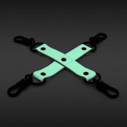 NS Novelties GLO In The Dark Bondage Hog Tie