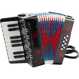 Akordeón detský 8 basový čierny Classic Cantabile