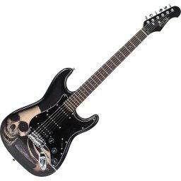 Elektrická gitara Pro ST60-SK Skull Rocktile