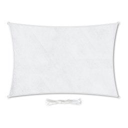 Blumfeldt Obdĺžniková slnečná clona, 3 x 4 m, s upevňovacími okami, polyester, priedušná