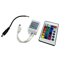 LED Solution RGB Ovládač IR 24B 06302
