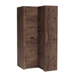 Kondela Rohová skriňa, 90cm, kombinovaná, jaseň tmavý, INFINITY 14
