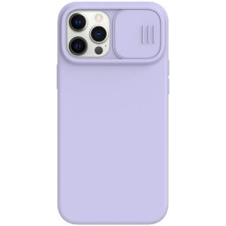 Nillkin CamShield Silky Silikónový Kryt pre iPhone 12 Pro Max 6.7 Purple