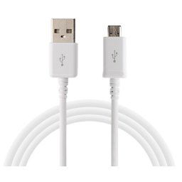 EP-DG925UWE Samsung microUSB dátový kábel White (Bulk)