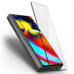 Ochranné sklo Spigen pre Samsung Galaxy Z Fold3, čierna AGL03732