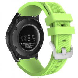 BStrap Silicone Sport remienok na Huawei Watch GT 42mm, green (SSG006C0902)
