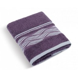 Froté osuška 70x140cm 480g vlnka burgundy