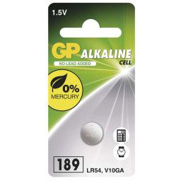EMOS Alkalická gombíková batéria GP 189F (LR54), 1ks B13892