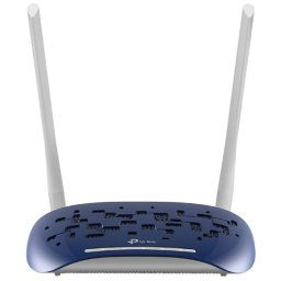 tp-link TD-W9960, VDSLADSL modem, Wireless N router, 300 Mbits, 1x RJ11, 4x 10100 ports, 2 fixné antény TD-W9960