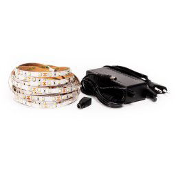 LED Solution LED pásik 4,8W/m 12V bez krytia IP20 5 metrov + adaptér 36W Farba svetla: Teplá biela 07104_05306_11218
