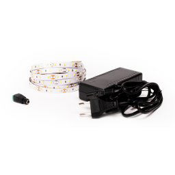 LED Solution LED pásik 12W/m 12V bez krytia IP20 5 metrov + adaptér 72W Farba svetla: Zelená 07709_05310_11218