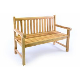 Záhradná lavica DIVERO 2-miestna robustná 120 cm