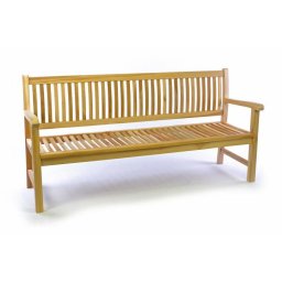 Záhradná lavica masív DIVERO 3-miestna 180 cm