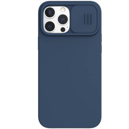 Púzdro Nillkin CamShield Silky Apple iPhone 13 Pro Max, modré