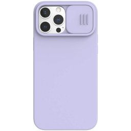 Nillkin CamShield Silky Magnetic Silikónový Kryt pre iPhone 13 Pro Max Purple