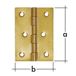 Záves kĺbový 60x43x1mm