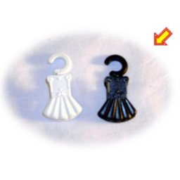 Štipec na záclony ROMANTIK PVC hnedý