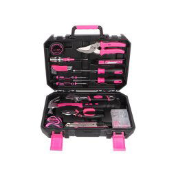 Sada náradia SIXTOL SX3026 HOME PINK 88 88ks
