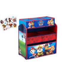 DELTA Úložný regál na hračky PAW PATROL Skye