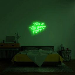LED Logo na stenu – 3D svietiace vzor BEST PARTY 75 cm