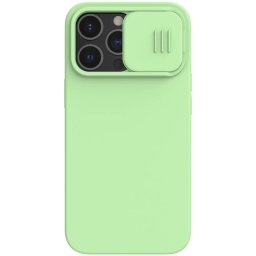 Púzdro Nillkin CamShield Silky iPhone 13 Pro Mint zelené
