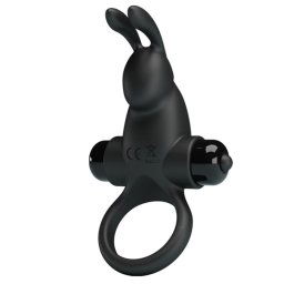 Pretty Love VIBRANT RABBIT ( PENIS RING 1 BLACK)