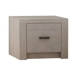 Kondela Nočný stolík, DTD laminovaná, jaseň biely, INFINITY