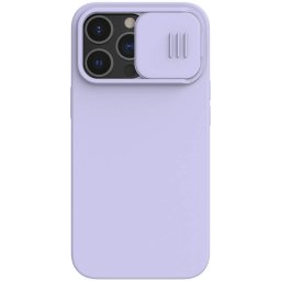 Nillkin CamShield Silky Magnetic Silikónový Kryt pre iPhone 13 Pro Purple