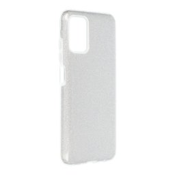 Forcell Obal Forcell Shining, Samsung Galaxy A03S, strieborný