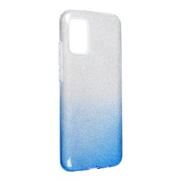 Forcell Obal Forcell Shining, Samsung Galaxy A03S, strieborno modrý