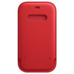Originálny Apple Kožený návlek s MagSafe na iPhone 12 Pro Max (PRODUCT)RED MHYJ3ZM/A