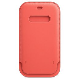 Originálny Apple Kožený návlek s MagSafe na iPhone 12 Pro Max citrusovo ružový MHYF3ZM/A