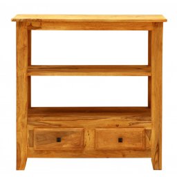 indickynabytok.sk - TV stolík, alebo konzolový stolík Jali 90x90x35 z indického masívu palisander