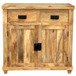 indickynabytok.sk - Komoda Devi 90x90x45 indický masív mango