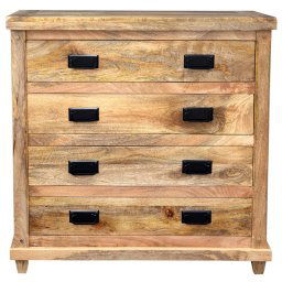 indickynabytok.sk - Komoda Devi 90x90x45 indický masív mango