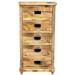 indickynabytok.sk - Komoda Devi 60x120x45 indický masív mango