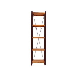 indickynabytok.sk - Knižnica Retro 60x200x35 indický masív mango