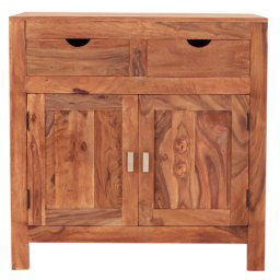 indickynabytok.sk - Komoda Amba 90x90x45 z indického masívu palisander