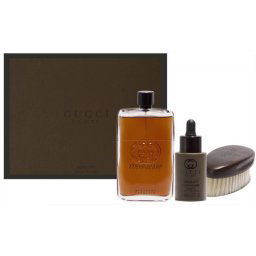 Gucci Guilty Absolute SET: Parfemovaná voda 150ml + Olej na fúzy 30ml + Kefa na fúzy